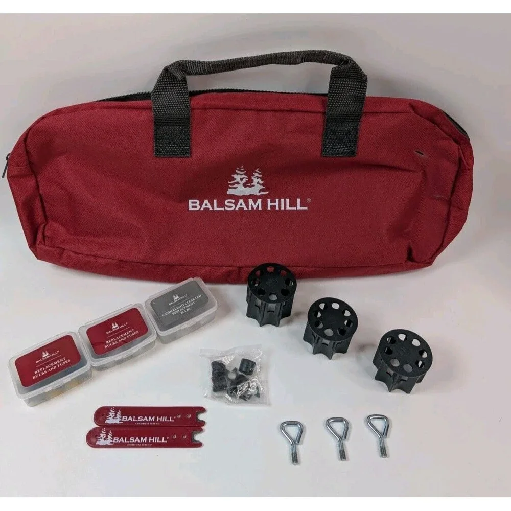 Balsam Hill Replacement Christmas Tree Bulbs Fuses Light & Accessory Lot